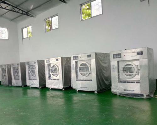 保定水洗廠設備送貨現(xiàn)場情況圖
